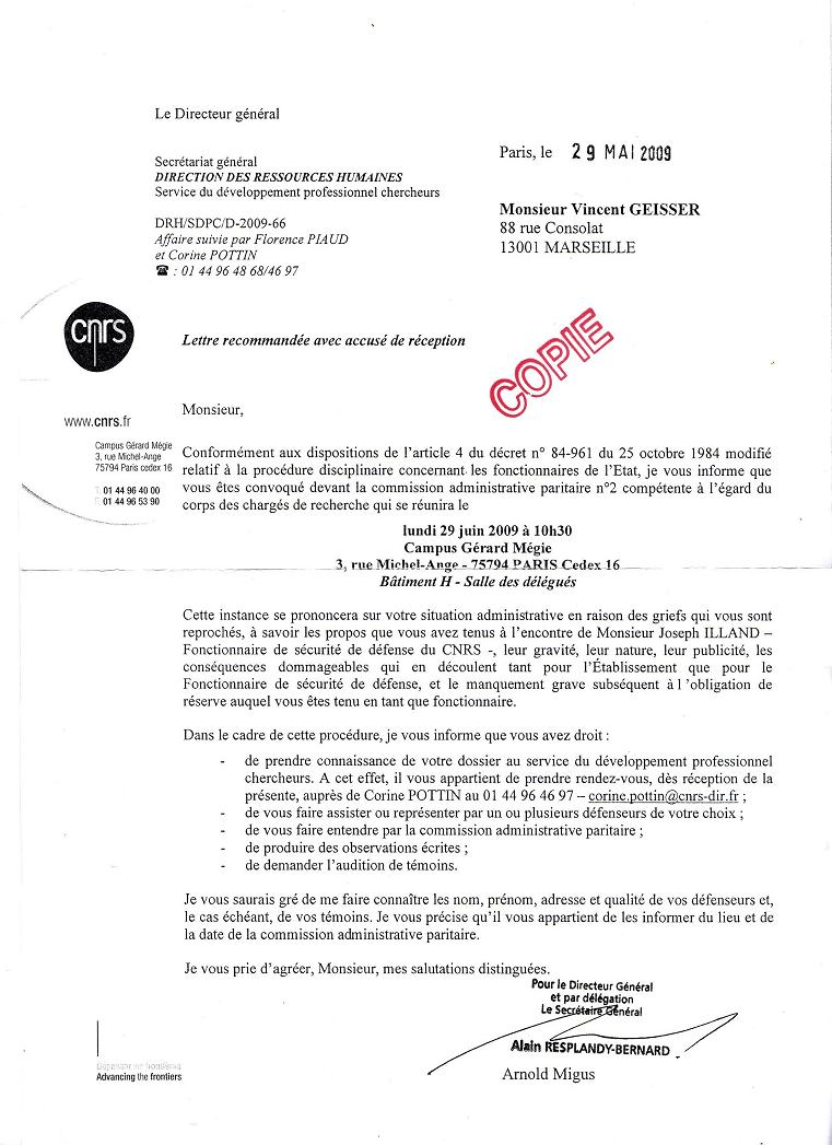 exemple de lettre avec signature p o